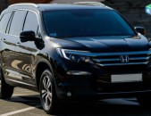 Rent a car, oravarcov HONDA PILOT 2017 tiv, 8 nstatex, avtomat, aranc varord