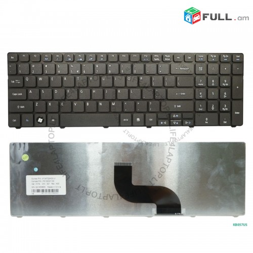 New for Acer Aspire E1-521 E1-531 E1-531G E1-571 E1-571G Keyboard US black