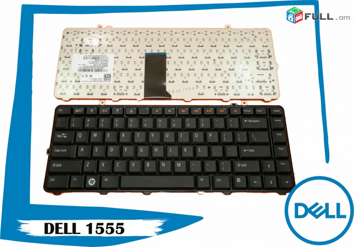 Dell studio 1555 LAPTOP keyboarad notebooki  Նոր
