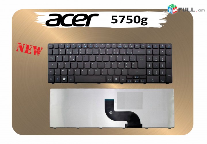 Keyboard  Acer Aspire 5750g 5810T  5551 5551G 5552 5553 5553G 5625 5810