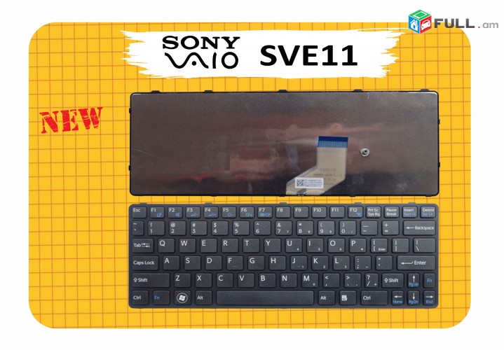Sony Vaio SVE 11 notebook keyboard stexnashar klaviatura ստեղնաշար 