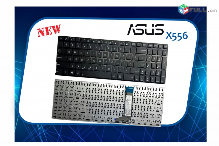 Новый Клавиатура  ASUS X556 Նոթբուքի ստեղնաշար Keyboard