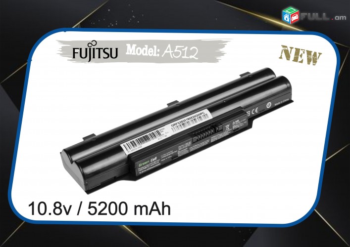Аккумулятор для Fujitsu LifeBook A512 A532 AH502 AH512 AH530/3A AH532 AH42/E LH52/C LH522 LH701 PH521 PH50/C PH50/E AH562 5200