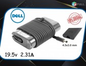 Dell 19.5v 2.31a 45 w օրիգինալ adapter charger notebooki zaryadshnik