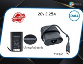 ORIGINAL DELL 20v 2.25A TYPE-C 45W charger Adapter Notebooki licqavorich zaryadshnik