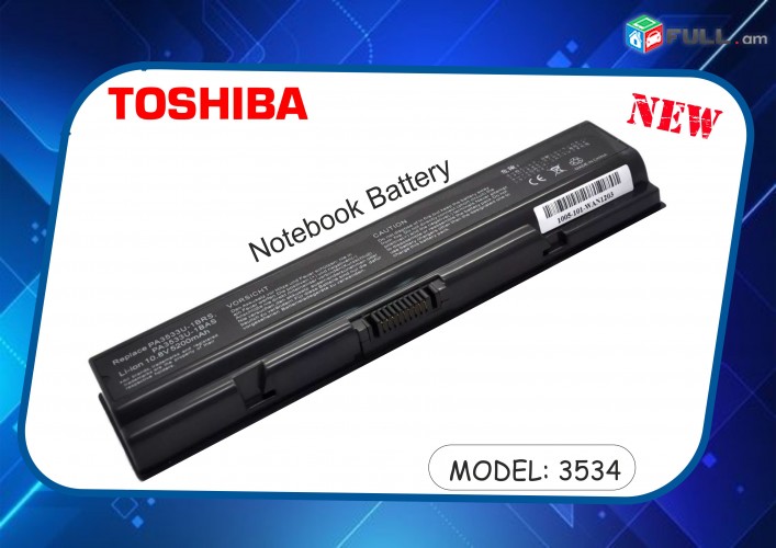 Toshiba 3534 p3534  Notebook Battery A200 A215 A300 L305 A505 L555 