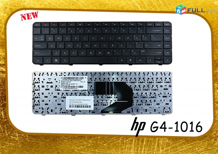 HP  G4-1016  Notebook Keyboard  նոթբուքի ստեղնաշար