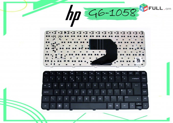  HP  G6-1058  Notebook Keyboard