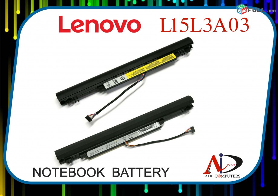 Battery ORIGINAL LENOVO L15L3A03 Օրիգինալ մարտկոց