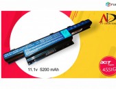 նոթբուքի մարտկոց Battery Acer 4551G- Նոր (11.1v 5200mAh)