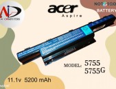Battery Acer 5755  Acer 5755G - Նոր (11.1v 5200mAh)