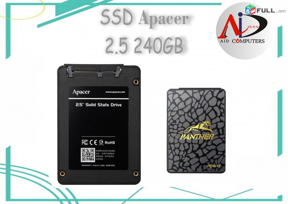 SSD Apacer Panther 2.5 240GB Notebook Կուտակիչ նոթբուք