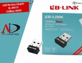USB Wireless Adapter Wi Fi BL-WN151 LB LINK 150Mbps NANO անլար ադապտեր Նոր