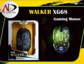 Xaxayin Mknik Walker XG68  Мышь игровая  с подсветкой Черная խաղային մկնիկ  