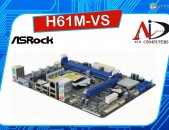  ASRock H61M-VS motherboard մայրական սալիկ Материнская плата matirinski plata materinka