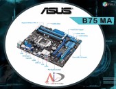 matirinski plata Asus B75MA LGA 1155 SATA materinka Материнская плата motherboard մայրական սալիկ