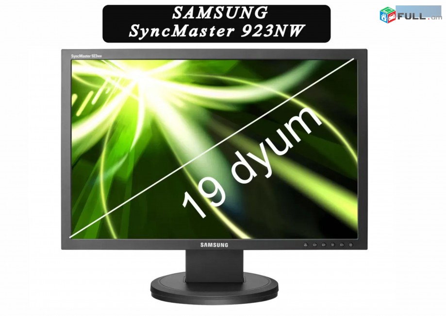Samsung SyncMaster 923NW  19" duym monitor Ekran