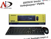 Keyboard+mouse JERTECH km160 klavyatura stexnashar