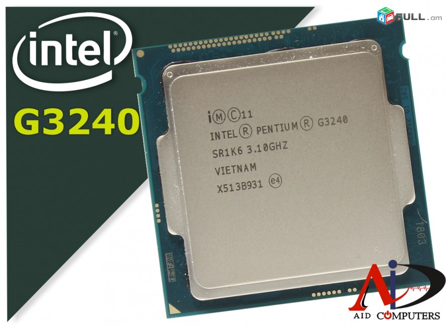 Intel G3240 Processor 4-րդ սերունդ 3.10GHz proc LGA 1150