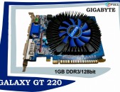 Galaxy gf gt 220 - 1gb / ddr3 pci-e video card վիդեո քարտ