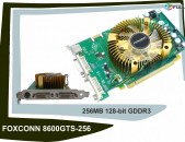 Видеокарта Foxconn GeForce 8600 GTS 256Mb վիդեո քարտ