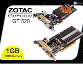 GT520 Zotac GeForce 1GB 64bit DDR3 Video card videocart
