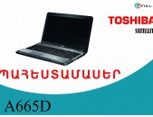 Պահեստամասեր նոթբուքի TOSHIBA A665D - S6091