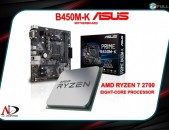 Processor AMD RYZEN 7 2700 + Motherboard ASUS B450M-K