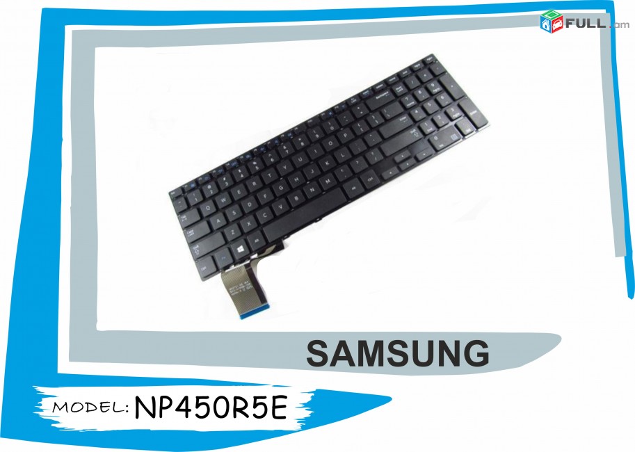 NEW Samsung 450R5E 450R5V NP450R5E NP450R5V Keyboard UK Black