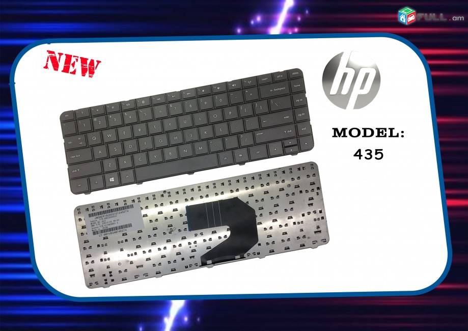 Keyboard HP Probook 4530s 4530 4535s 4730s 646300-001 կլավիատուրա