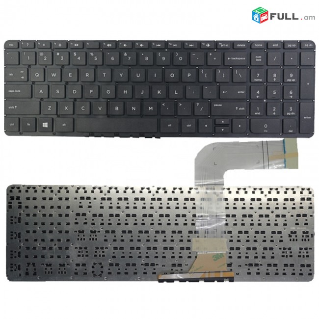 Keyboard HP 15-P klavyatura klav կլավյատուրա կլավ ստեղնաշար клавятура клав