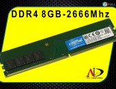 RAM 8gb ddr4 2666 MHz բարձրորակ Ozu