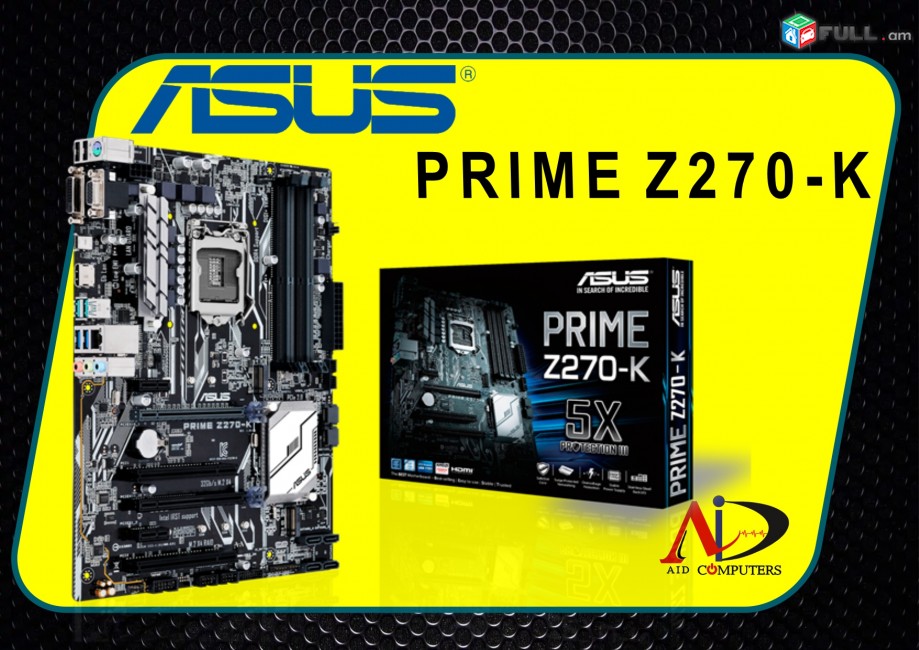 Asus prime z270-k motherboard ddr4 / Socket lga 1151