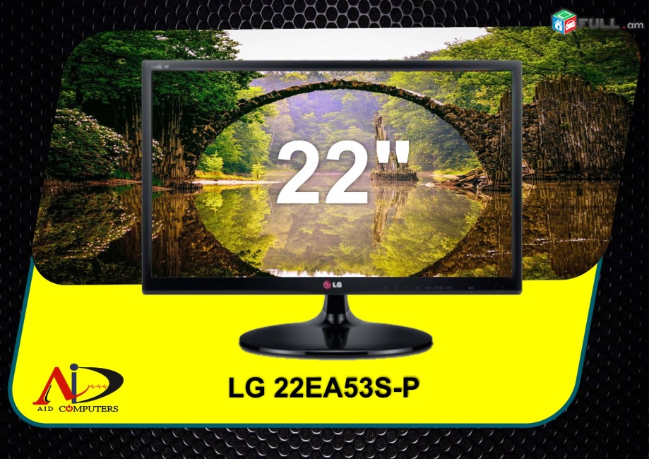 LG 22 duym monitor LG 22EA53S-P LCD IPS