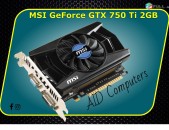 Video Card MSI GeForce GTX 750 Ti 2GB GDDR5 128bit Խաղային Վիդեո քարտ