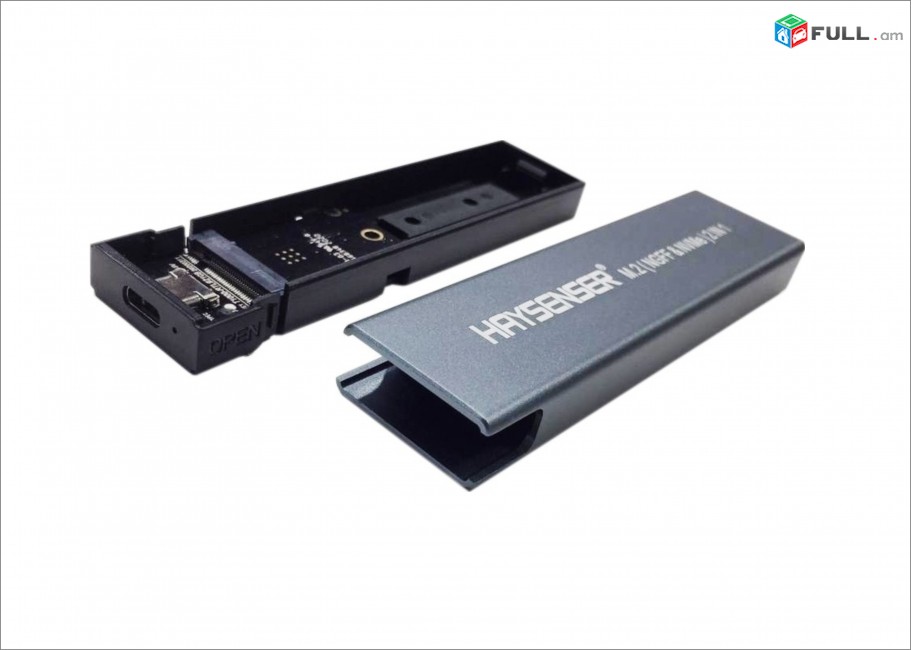 Haysenser M 2 Nvme M 2 NGFF SSD to USB3.1 Enclosure External CASE Type-C