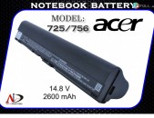Acer 725 756 AL12A31 Battery Նոթբուքի մարտկոց Acer Aspire One AO756 AL12B72