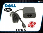 Dell Original 30W 20V USB-C Type C Laptop Charger Adapter Ադապտեր լիցքավորիչ Зарядчник