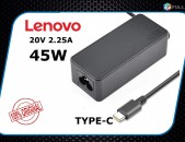 ORIGINAL Lenovo 45W 20V 2.25A Type-C USB-C Notebook Charger Yoga 910 C940 S940 730-13 100e 300e c330