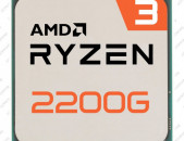 Processor AMD RYZEN3 2200G + Motherboard ASUS MSI A320M PRO-VD/S Socket AM4