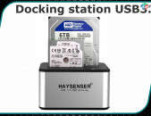 Hard Drive Docking station USB3.0 SSD SATA / 3.5 SATA HDD / 2.5 SATA HDD