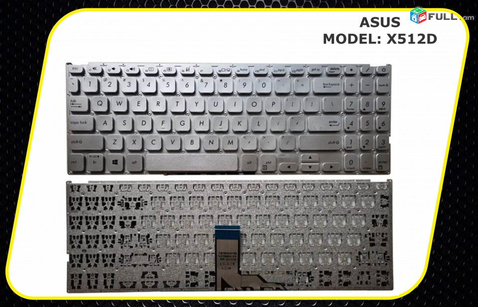 ASUS клавиатура X512D X512FA X512DA X512UA X512UB F512DA F512DA-WH31 F512FA Keyboard