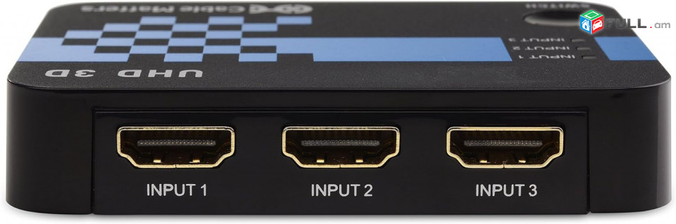 Cable Matters 3 Port HDMI Switch + 2 cables