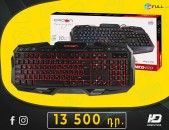 HDelectronics: Keyboard : Gaming  Ստեղնաշար *   Crown CMKG-100 *  RGB լույսերով