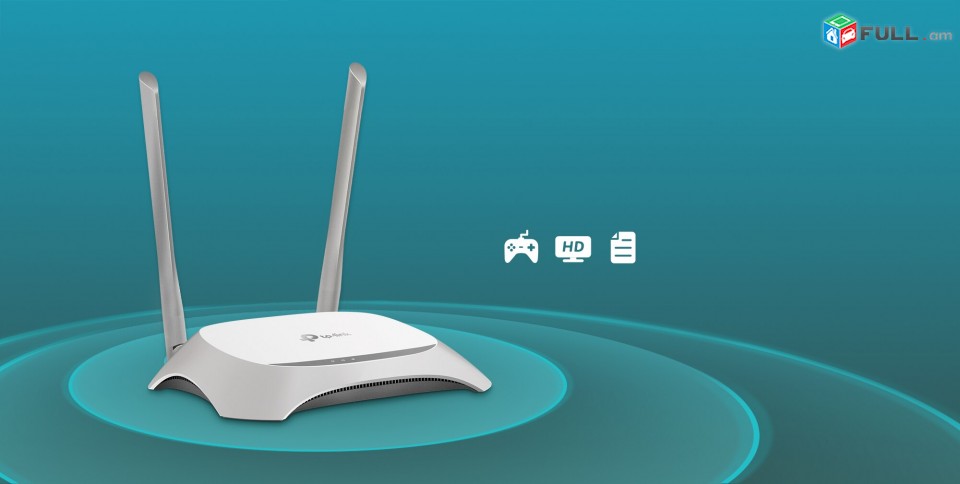 HDelectronics:c WiFi Router : TP-link TL-wr840n / 4in1 : 