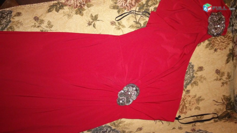 Տոնական զգեստ (երեկոյան շորիկ), 2հատ-կարմիր եվ կապույտ
