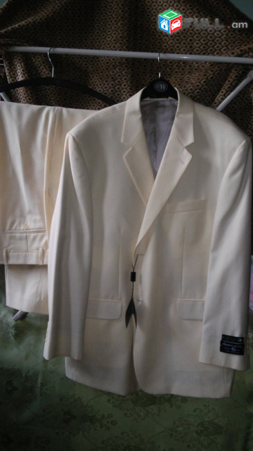 095685859 Мужской, новый, итальянский- J.FERRAR-костюм, этикетки доступны по реальной цене, 100% шерсть,  доступная цена- 32000драм