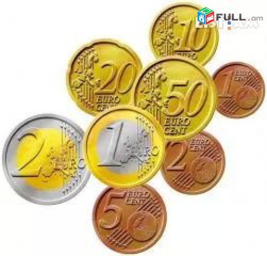 ПОКУПАЮ монеты евро, доллар, фунт и другие иностранне монеты