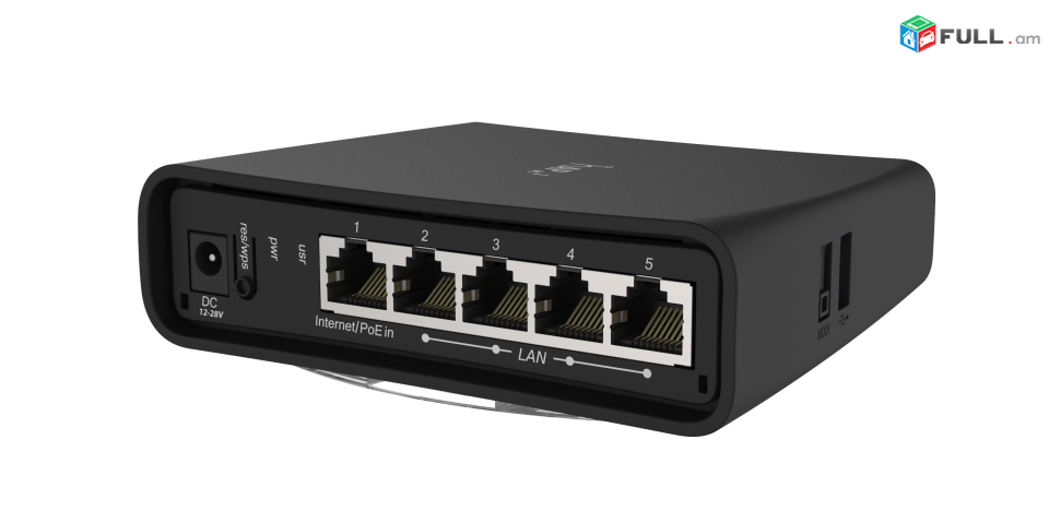 Router MikroTik RBD52G-5HacD2HnD-TC (hAP) AC2 սվիչ switch