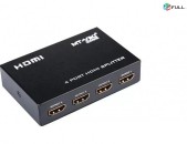 HDMI Spliter 4 port 1080P 4 Port Hdmi Splitter սպլիտեռ բաժանարար